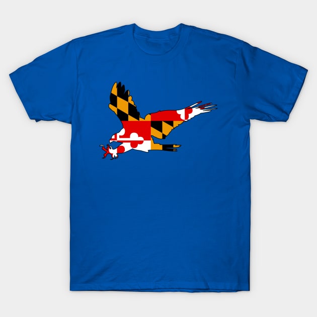 Osprey1: Flag T-Shirt by ziafrazier